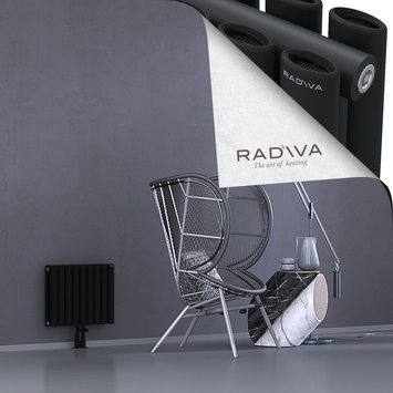 Tano Radiateur En Aluminium 400x514 Noir - Thumbnail