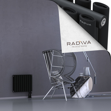 Tano Radiateur En Aluminium 400x514 Noir - Thumbnail