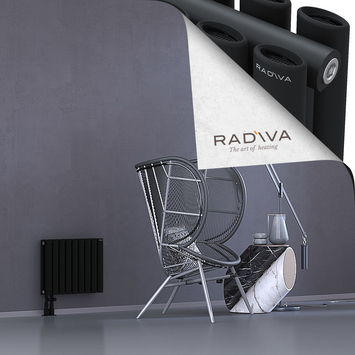 Tano Radiateur En Aluminium 400x514 Noir - Thumbnail