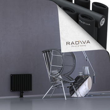 Tano Radiateur En Aluminium 400x572 Noir - Thumbnail