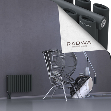 Tano Radiateur En Aluminium 400x688 Anthracite Foncé - Thumbnail