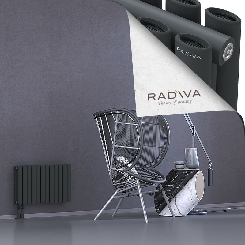 Tano Radiateur En Aluminium 400x688 Anthracite Foncé