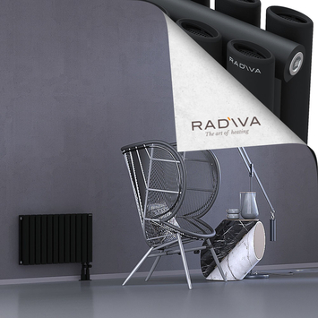 Tano Radiateur En Aluminium 400x688 Noir - Thumbnail