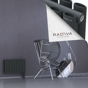 Tano Radiateur En Aluminium 400x746 Anthracite Foncé - Thumbnail