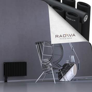 Tano Radiateur En Aluminium 400x746 Noir - Thumbnail