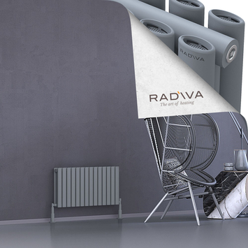 Tano Radiateur En Aluminium 400x804 Gris - Thumbnail