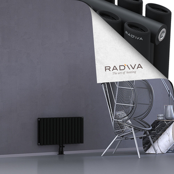 Tano Radiateur En Aluminium 400x804 Noir - Thumbnail