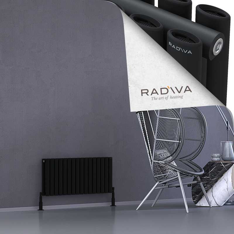 Tano Radiateur En Aluminium 400x920 Noir