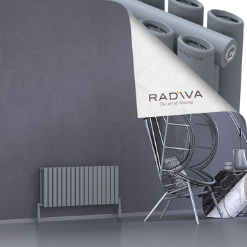 Tano Radiateur En Aluminium 400x978 Gris - Thumbnail