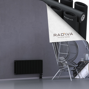 Tano Radiateur En Aluminium 400x978 Noir - Thumbnail