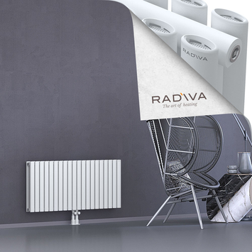 Tano Radiateur En Aluminium 500x1152 Blanc - Thumbnail