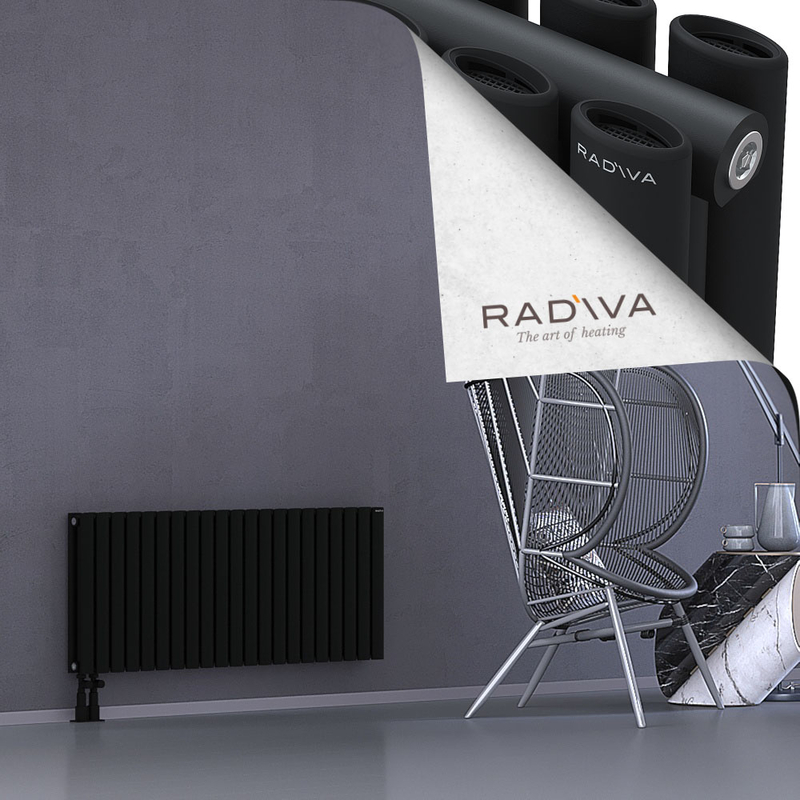 Tano Radiateur En Aluminium 500x1210 Noir