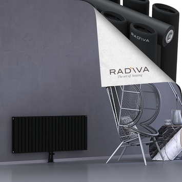 Tano Radiateur En Aluminium 500x1268 Noir - Thumbnail