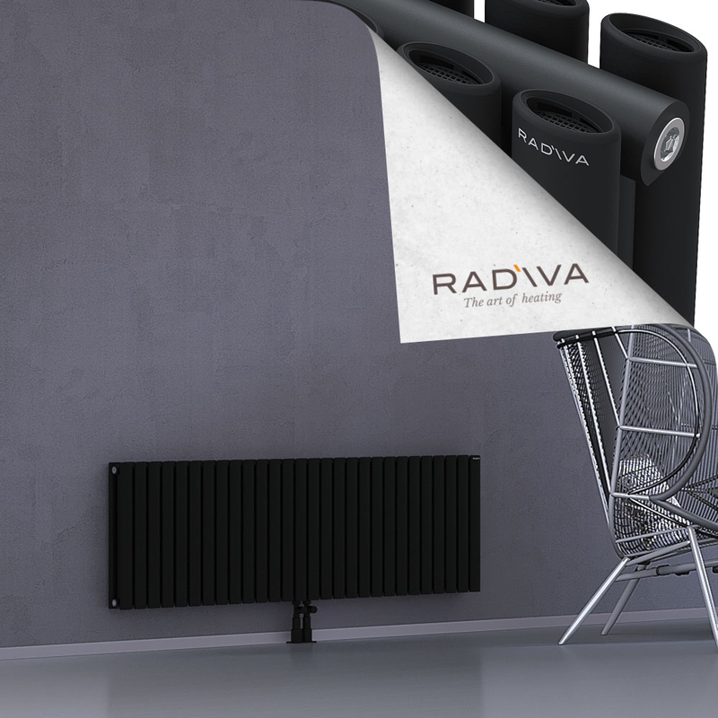 Tano Radiateur En Aluminium 500x1616 Noir