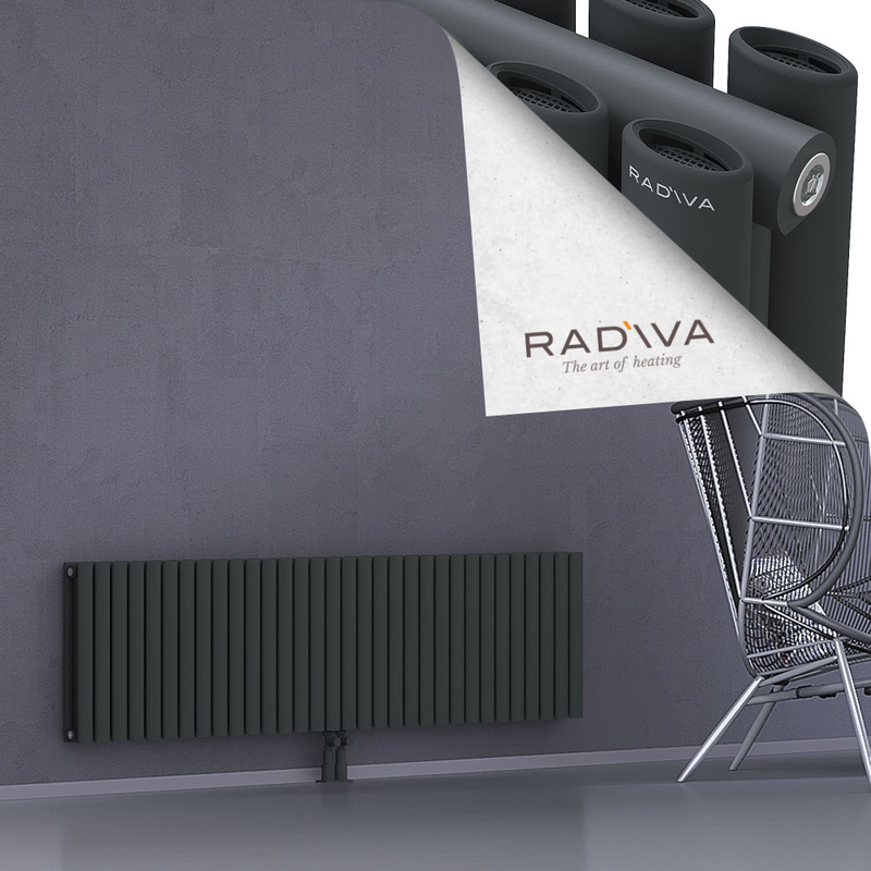 Tano Radiateur En Aluminium 500x1848 Anthracite Foncé