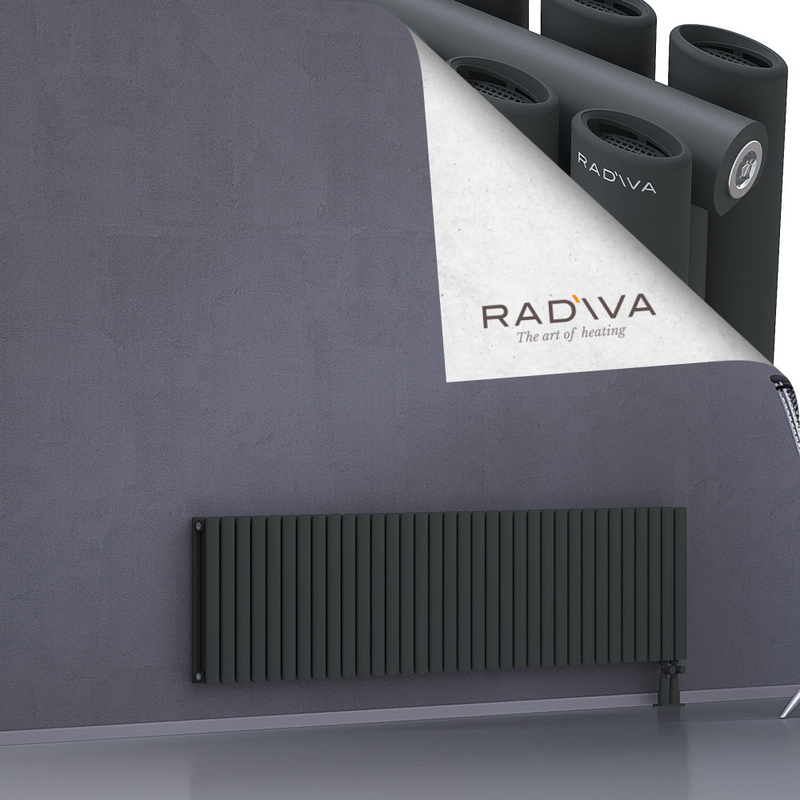 Tano Radiateur En Aluminium 500x1964 Anthracite Foncé