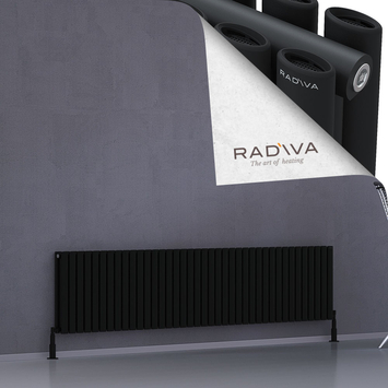 Tano Radiateur En Aluminium 500x2254 Noir - Thumbnail