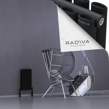 Tano Radiateur En Aluminium 500x282 Noir - Thumbnail