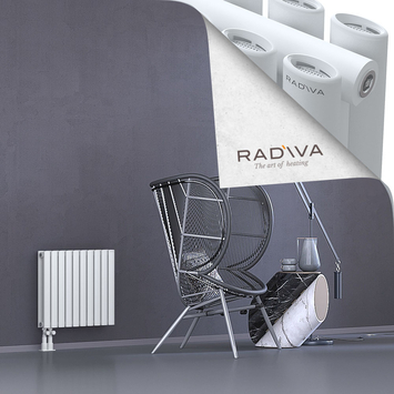 Tano Radiateur En Aluminium 500x572 Blanc - Thumbnail