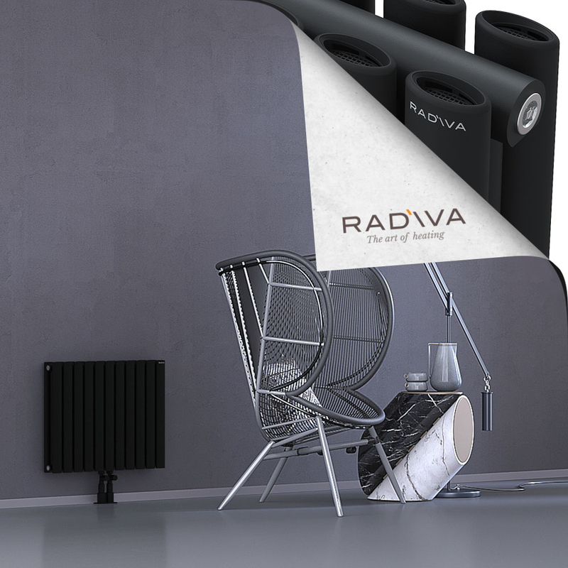 Tano Radiateur En Aluminium 500x630 Noir