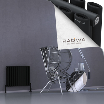 Tano Radiateur En Aluminium 500x688 Noir - Thumbnail