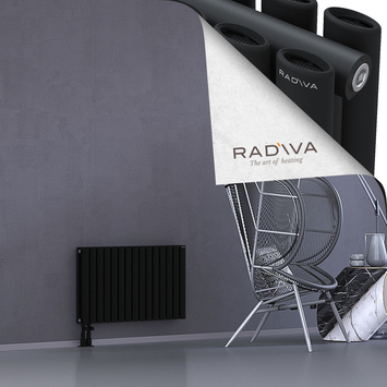 Tano Radiateur En Aluminium 500x862 Noir - Thumbnail