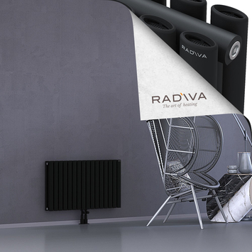 Tano Radiateur En Aluminium 500x920 Noir - Thumbnail