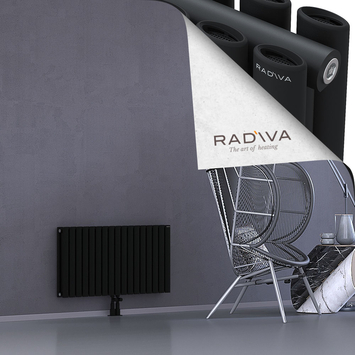 Tano Radiateur En Aluminium 500x978 Noir - Thumbnail