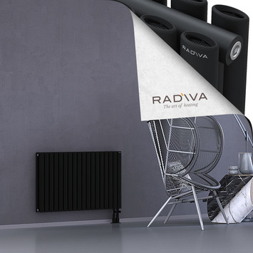 Tano Radiateur En Aluminium 600x1036 Noir - Thumbnail