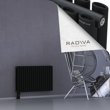 Tano Radiateur En Aluminium 600x1036 Noir - Thumbnail