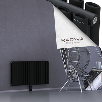 Tano Radiateur En Aluminium 600x1152 Noir - Thumbnail