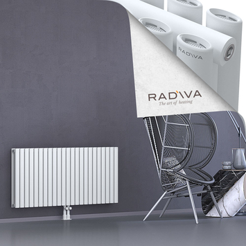 Tano Radiateur En Aluminium 600x1326 Blanc - Thumbnail