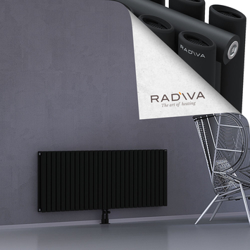 Tano Radiateur En Aluminium 600x1616 Noir - Thumbnail