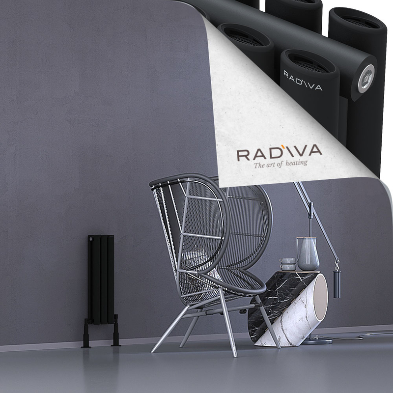 Tano Radiateur En Aluminium 600x166 Noir