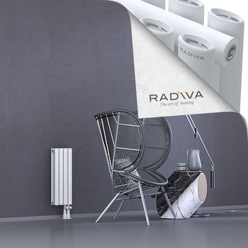 Tano Radiateur En Aluminium 600x224 Blanc - Thumbnail