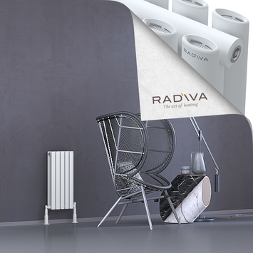 Tano Radiateur En Aluminium 600x282 Blanc - Thumbnail