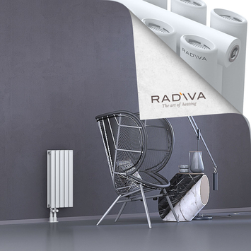 Tano Radiateur En Aluminium 600x282 Blanc - Thumbnail