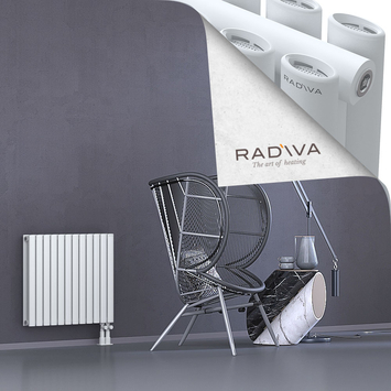 Tano Radiateur En Aluminium 600x688 Blanc - Thumbnail