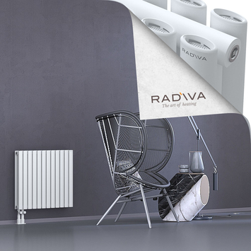 Tano Radiateur En Aluminium 600x688 Blanc - Thumbnail