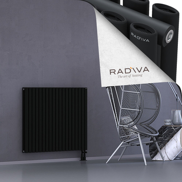 Tano Radiateur En Aluminium 900x1094 Noir - Thumbnail