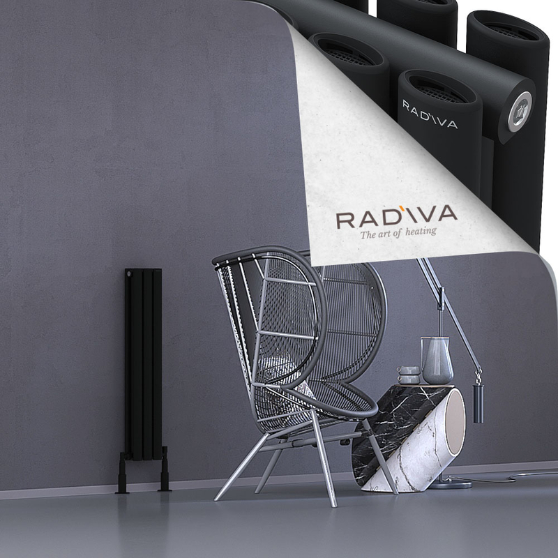 Tano Radiateur En Aluminium 900x166 Noir