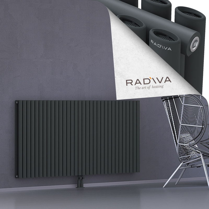 Tano Radiateur En Aluminium 900x1848 Anthracite Foncé