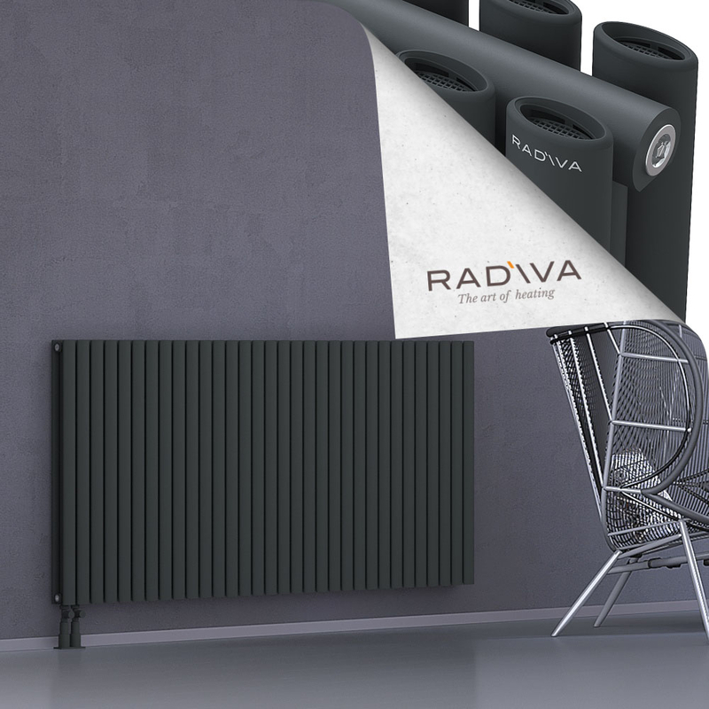 Tano Radiateur En Aluminium 900x1848 Anthracite Foncé