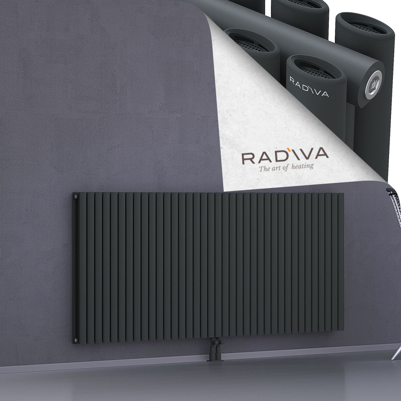 Tano Radiateur En Aluminium 900x2138 Anthracite Foncé