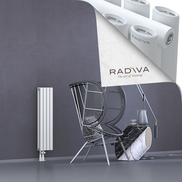 Tano Radiateur En Aluminium 900x224 Blanc - Thumbnail