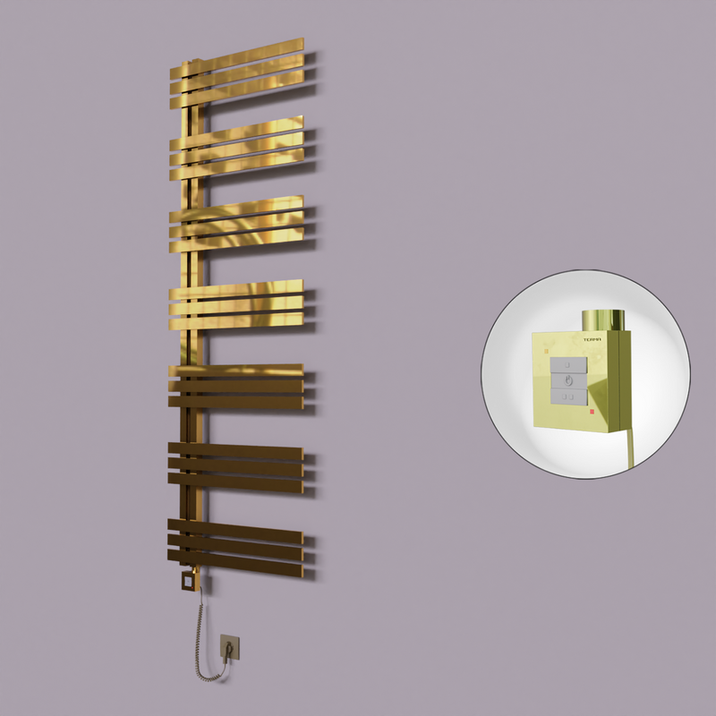 Thames Dekoratif Elektrikli Havlupan 500x1800 Altın (KTX1 Termostat) 600W Spiral Kablolu