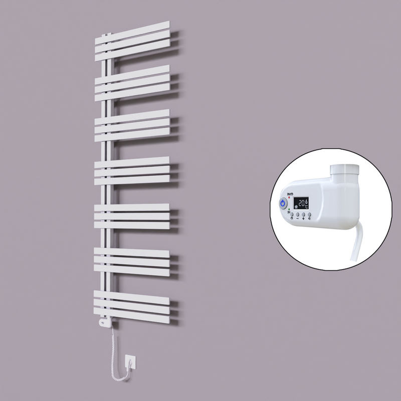 Thames Dekoratif Elektrikli Havlupan 500x1800 Beyaz (Thesis Termostat) 900W