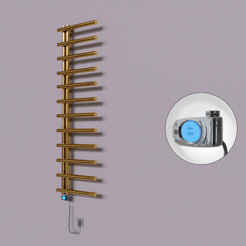 Tuna Dekoratif Elektrikli Havlupan 500x1750 Altın (Musa Termostat) 300W