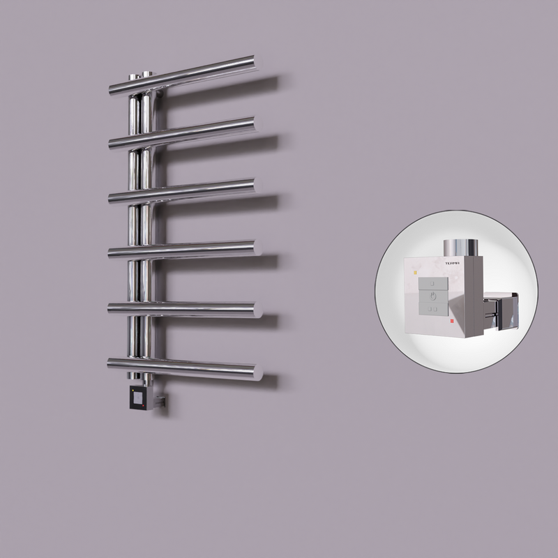 Tuna Dekoratif Elektrikli Havlupan 500x850 Krom (KTX1 Termostat) 200W