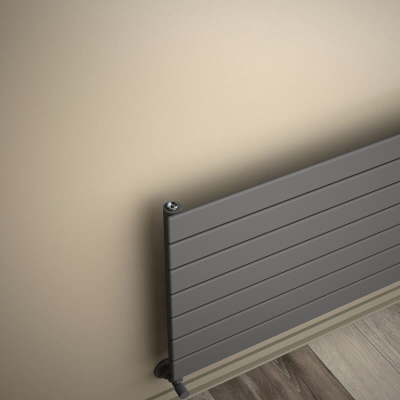 Type 10H Decorative Radiator 514x1200 Anthracite (Thin Radiator)